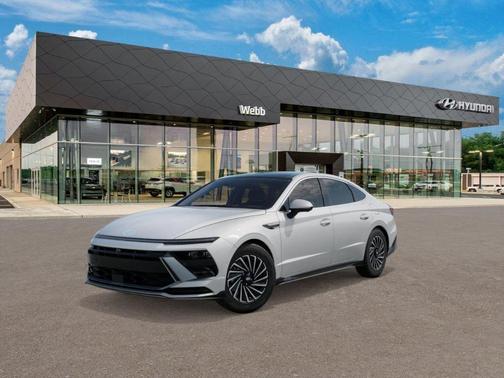 White 2026 Hyundai SONATA Hybrid Limited