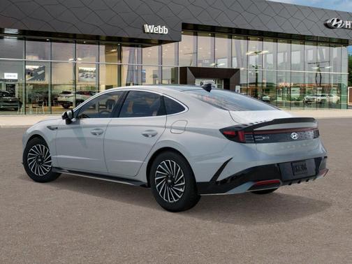 White 2026 Hyundai SONATA Hybrid Limited