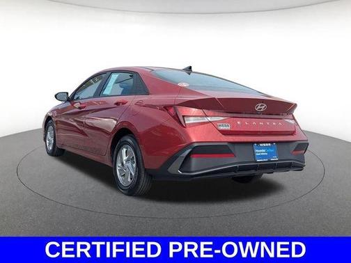 Red 2025 Hyundai ELANTRA SE