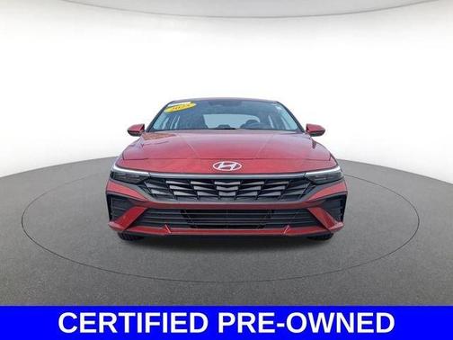 Red 2025 Hyundai ELANTRA SE