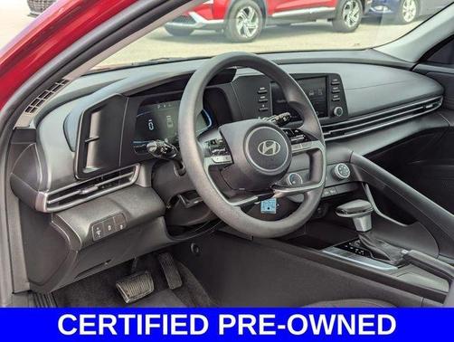 Red 2025 Hyundai ELANTRA SE