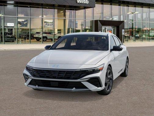 White 2026 Hyundai ELANTRA HEV SEL Sport