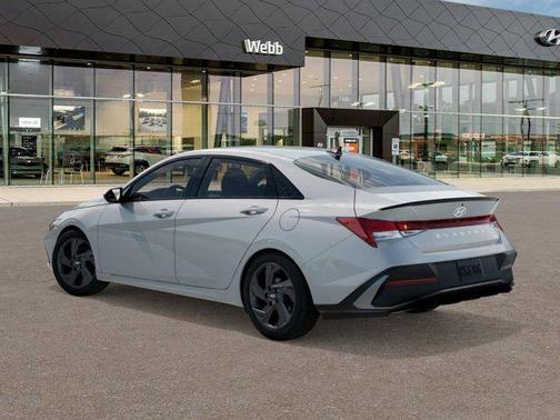 White 2026 Hyundai ELANTRA HEV SEL Sport