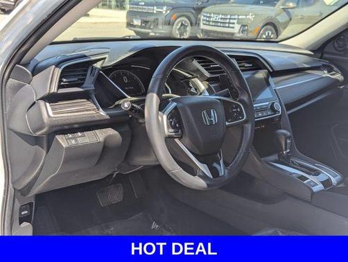 Platinum White Pearl 2020 Honda Civic EX