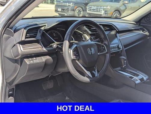 Platinum White Pearl 2020 Honda Civic EX
