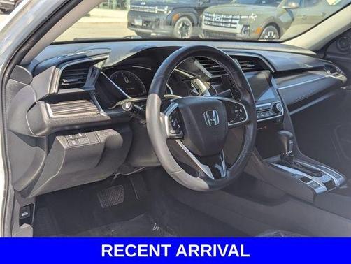 Platinum White Pearl 2020 Honda Civic EX
