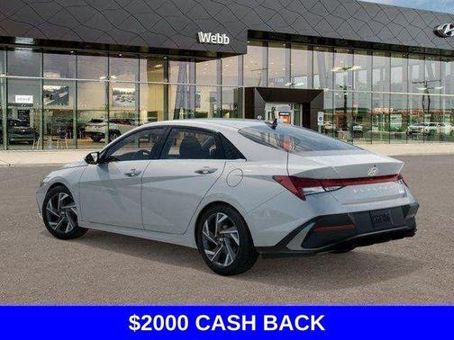 White 2026 Hyundai ELANTRA Limited