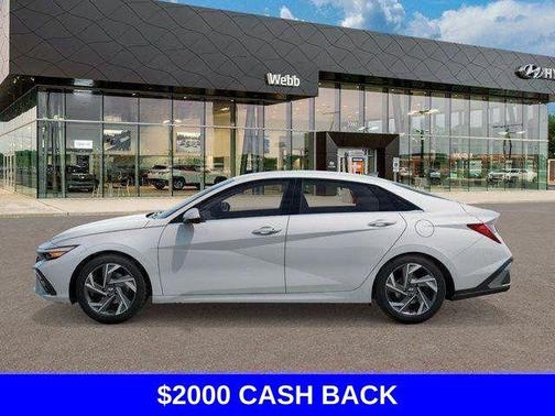 White 2026 Hyundai ELANTRA Limited