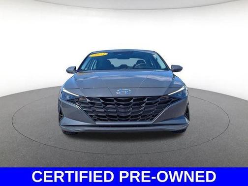 Gray 2023 Hyundai ELANTRA HEV Blue