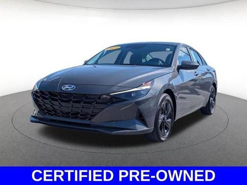 Gray 2023 Hyundai ELANTRA HEV Blue