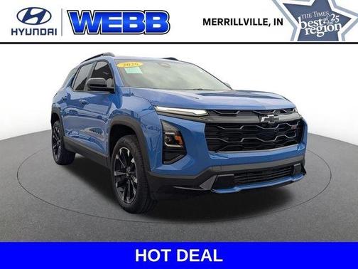 Reef Blue Metallic 2026 Chevrolet Equinox RS