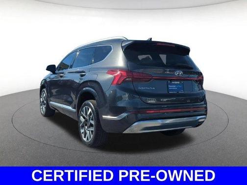 Portofino Gray 2023 Hyundai SANTA FE Calligraphy
