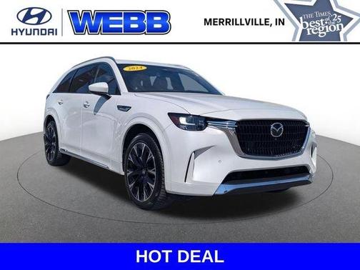 Rhodium White Metallic 2024 Mazda CX-90 S Premium Plus