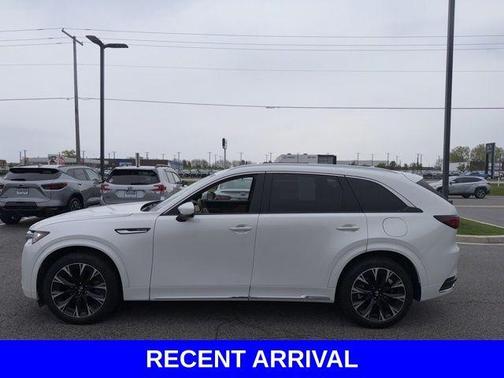 Rhodium White Metallic 2024 Mazda CX-90 S Premium Plus