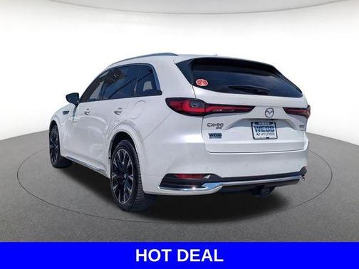 Rhodium White Metallic 2024 Mazda CX-90 S Premium Plus