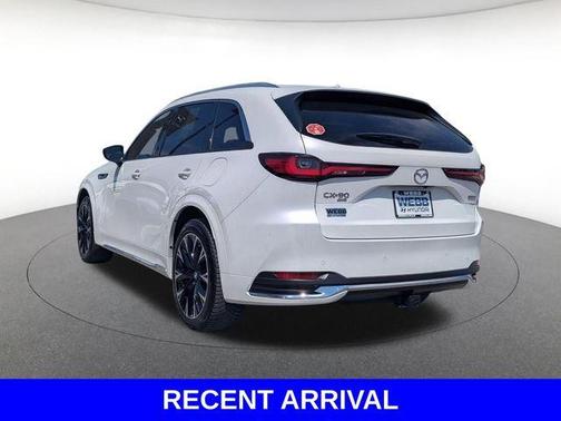 Rhodium White Metallic 2024 Mazda CX-90 S Premium Plus