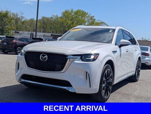 Rhodium White Metallic 2024 Mazda CX-90 S Premium Plus