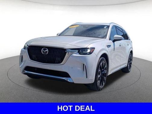 Rhodium White Metallic 2024 Mazda CX-90 S Premium Plus