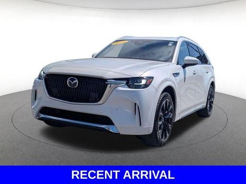 Rhodium White Metallic 2024 Mazda CX-90 S Premium Plus