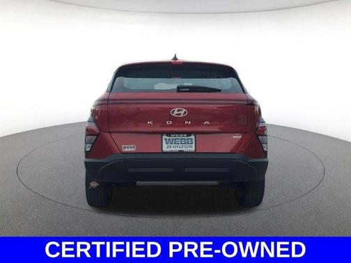 Red Metallic 2024 Hyundai KONA SE