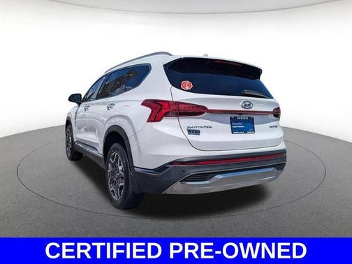 Serenity White Pearl 2023 Hyundai SANTA FE HEV Limited