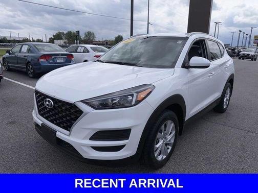 White Pearl 2019 Hyundai TUCSON Value