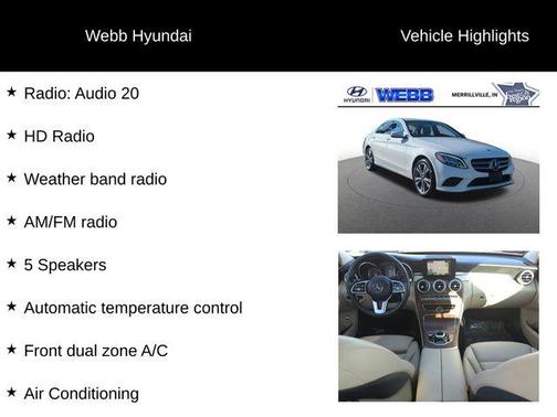 2019 Mercedes-Benz C-Class C 300 4MATIC