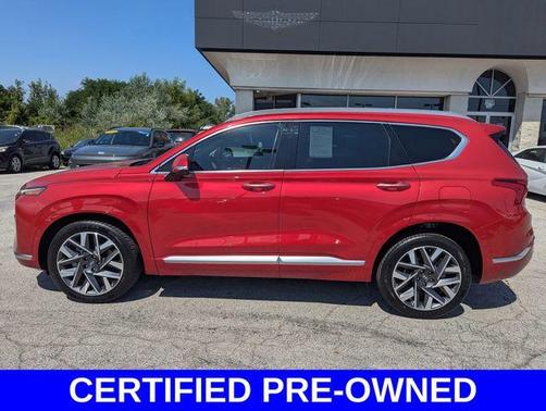 Calypso Red 2023 Hyundai SANTA FE Calligraphy