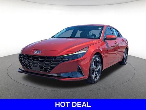 Lava Orange 2022 Hyundai ELANTRA Limited