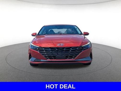 Lava Orange 2022 Hyundai ELANTRA Limited