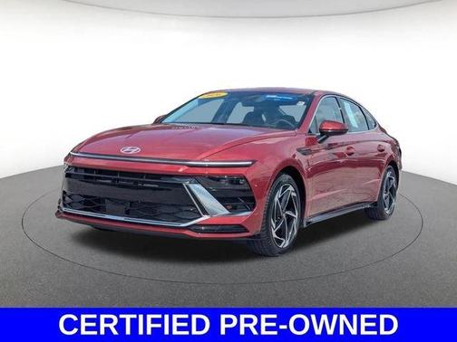 Red 2026 Hyundai SONATA SEL Sport