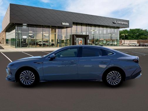 Blue 2026 Hyundai SONATA Hybrid SEL