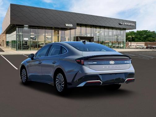 Blue 2026 Hyundai SONATA Hybrid SEL