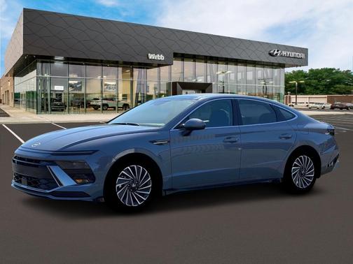 Blue 2026 Hyundai SONATA Hybrid SEL