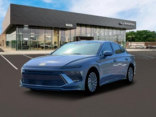 Blue 2026 Hyundai SONATA Hybrid SEL
