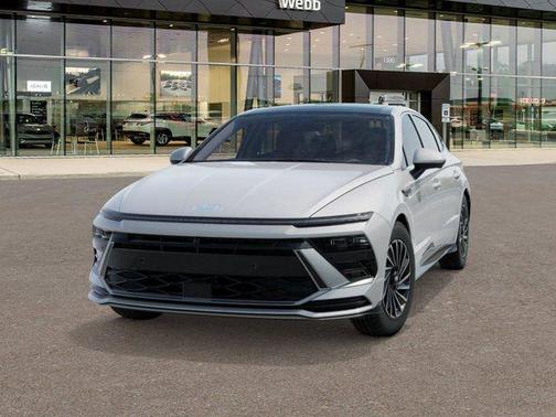 White 2026 Hyundai SONATA Hybrid Limited