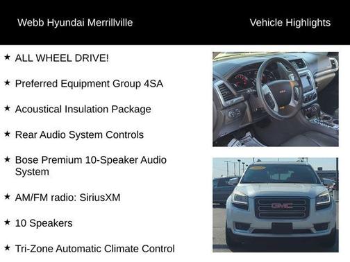 2015 GMC Acadia SLT-1
