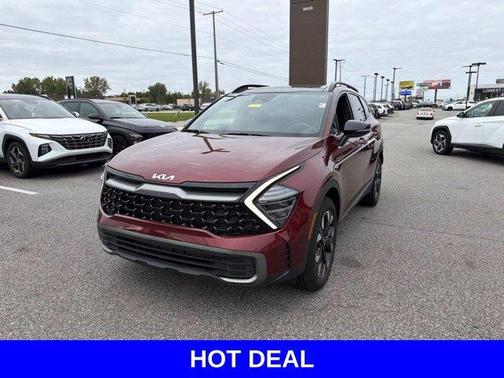 Red 2024 Kia Sportage X-Line
