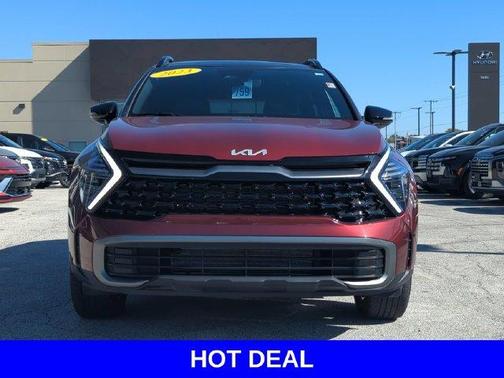 Red 2024 Kia Sportage X-Line