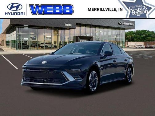 Black 2026 Hyundai SONATA SEL Sport