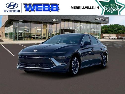 Black 2026 Hyundai SONATA SEL Sport