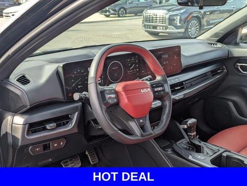 Aurora Black Pearl 2025 Kia K4 GT-Line Turbo