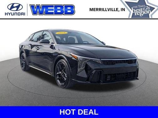 Aurora Black Pearl 2025 Kia K4 GT-Line Turbo