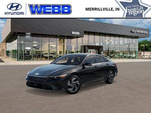 Black 2026 Hyundai ELANTRA HEV Limited