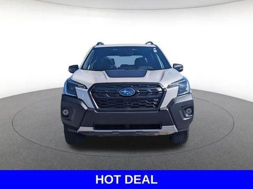 Crystal White Pearl 2023 Subaru Forester Wilderness