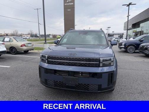 Atlantic Blue 2025 Hyundai SANTA FE HEV Calligraphy