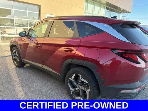 Red 2024 Hyundai TUCSON SEL