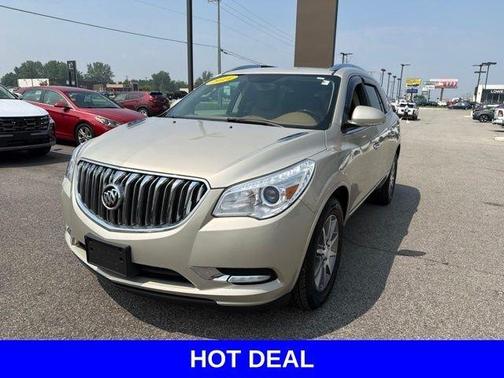 Champagne Silver 2014 Buick Enclave Leather