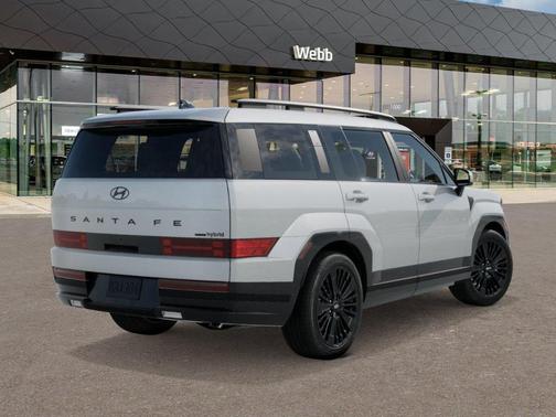 White 2026 Hyundai SANTA FE HEV Calligraphy