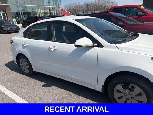 Clear White 2020 Kia Rio LX